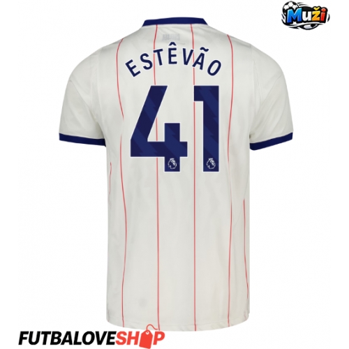 Dres Chelsea Estevao Willian #41 Tretina 2026-27 Krátky Rukáv